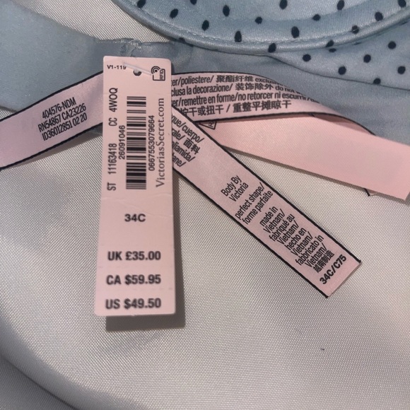 Victoria Secret, Body by Victoria 34C NWT - Picture 2 of 2